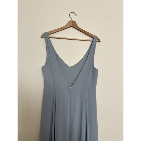 Show Me Your Mumu Maxi Dress Formal Blue Size Large - Picture 4 of 9